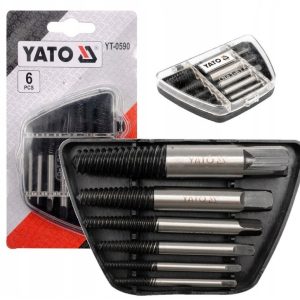 Juego de extractores de tornillos y pernos rotos YATO
